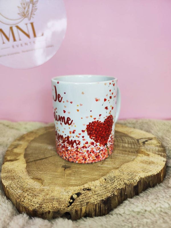 Tasse cœur Maman