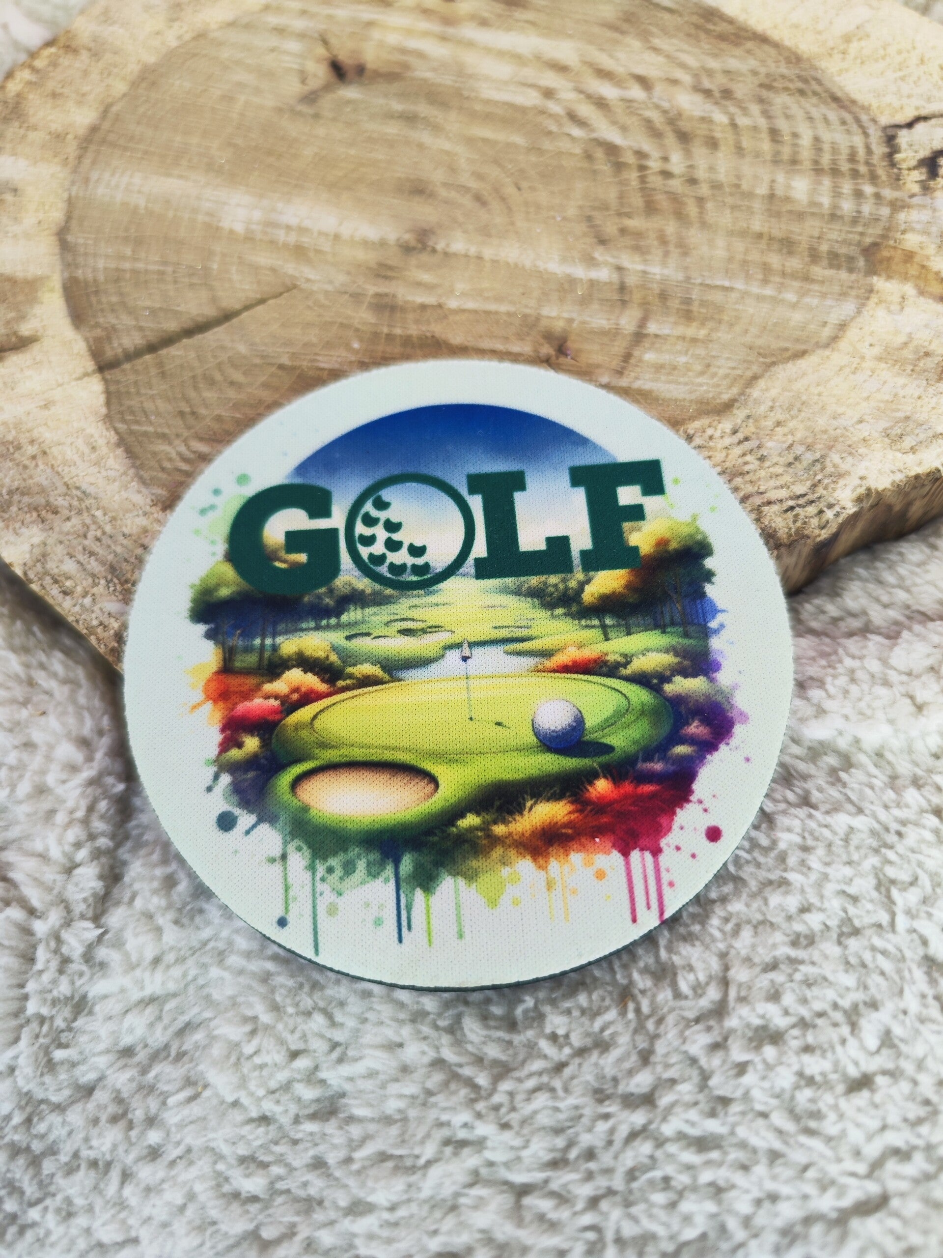Sous tasses Golf