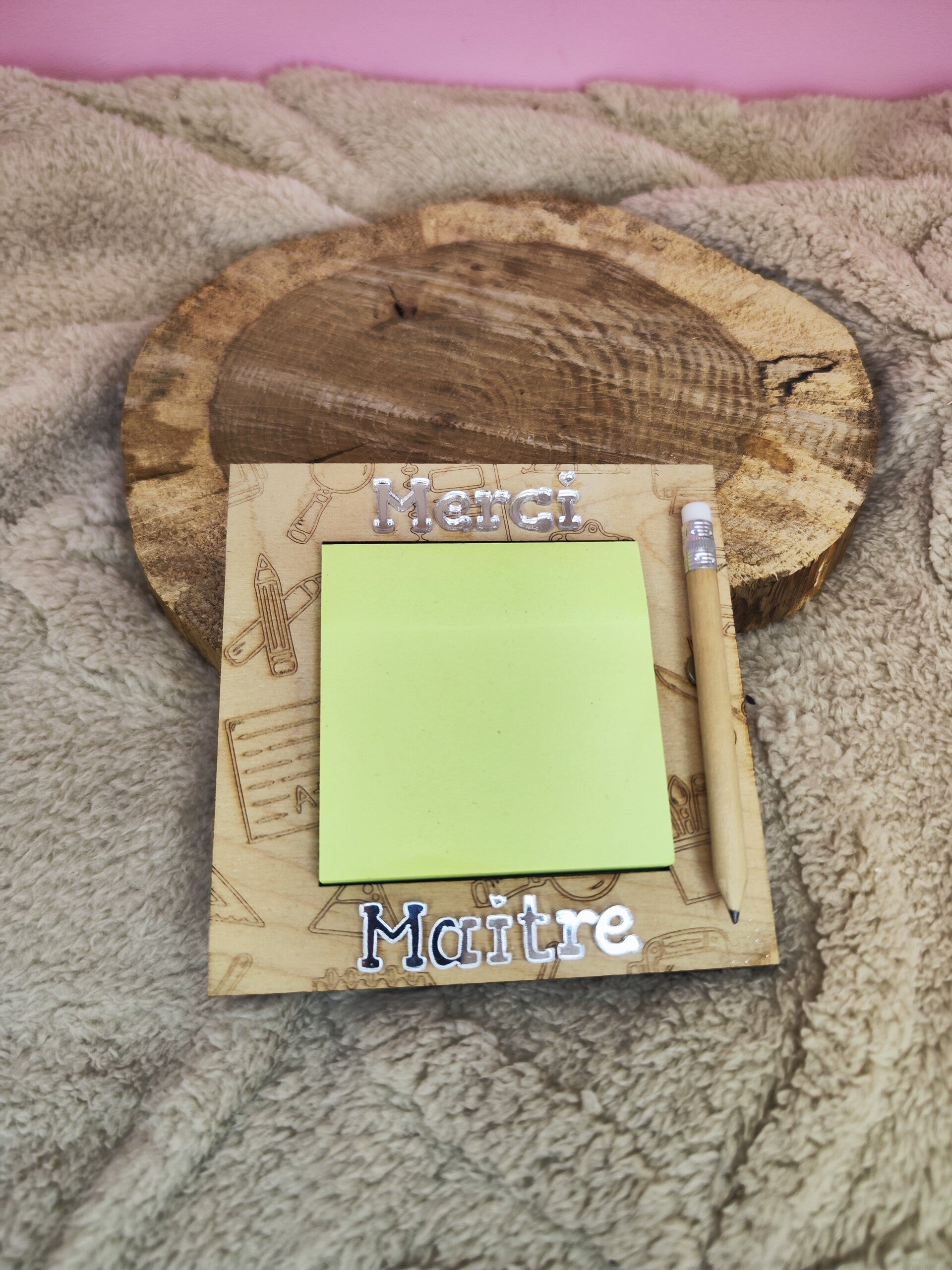 Porte post-it carré