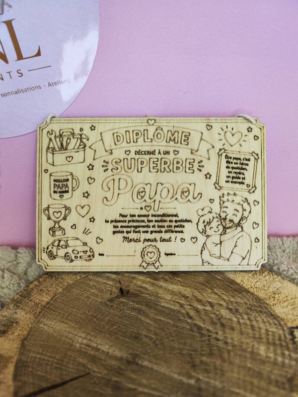 Diplôme à peindre