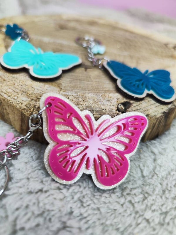 Porte clef Papillon