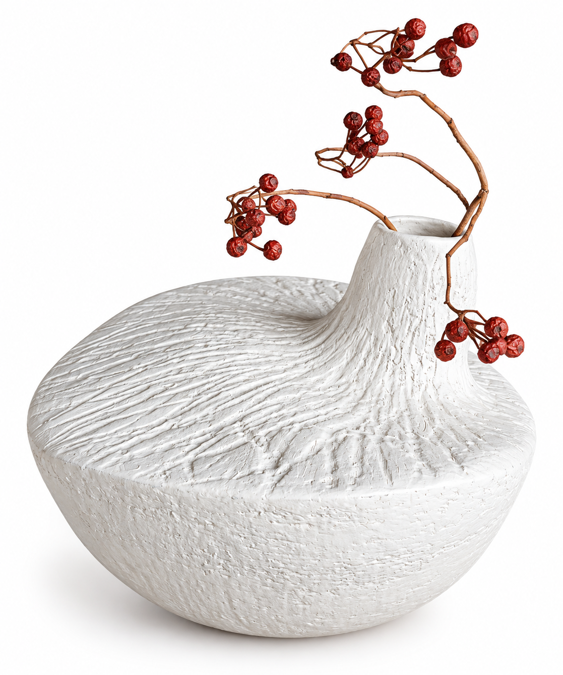 Sculpturale Vaas "Roots of Silence"