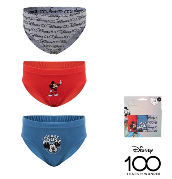 Mickey Mouse Briefs 3 pack