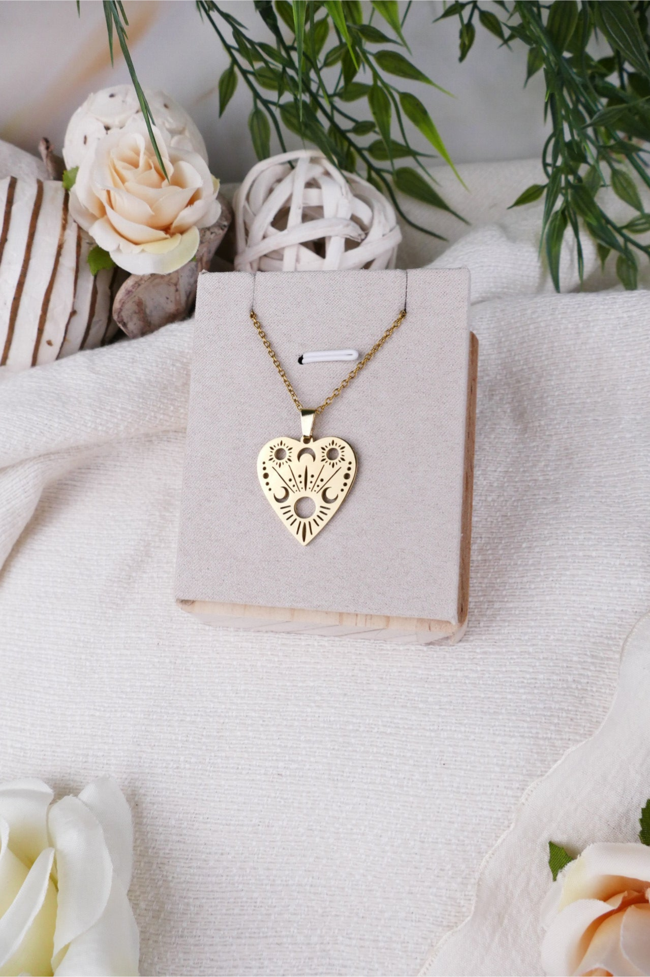 Ouija Planchette Kette gold