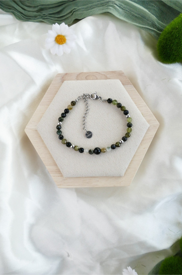 Grünes Turmalin Armband
