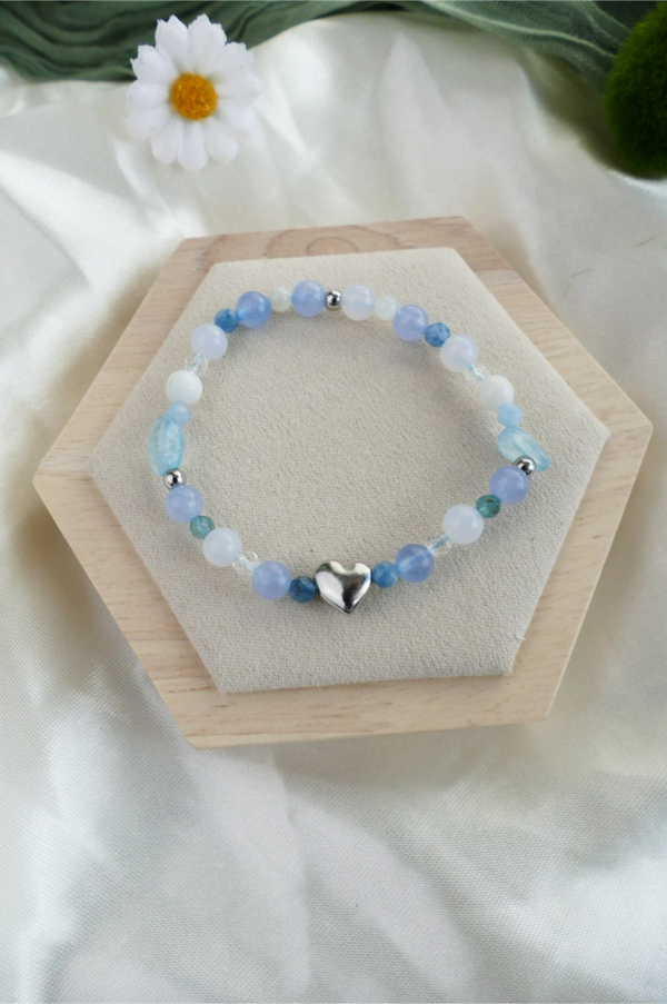 Blaues Edelstein Armband