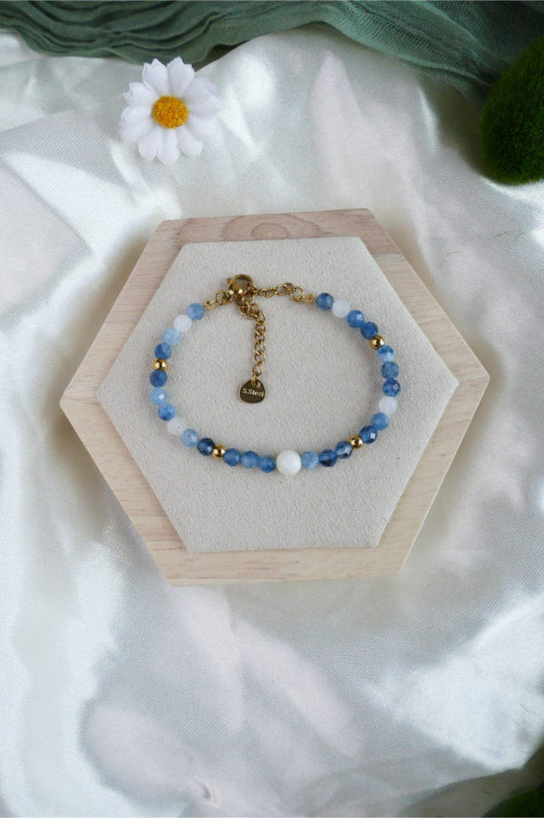 Aquamarin Armband