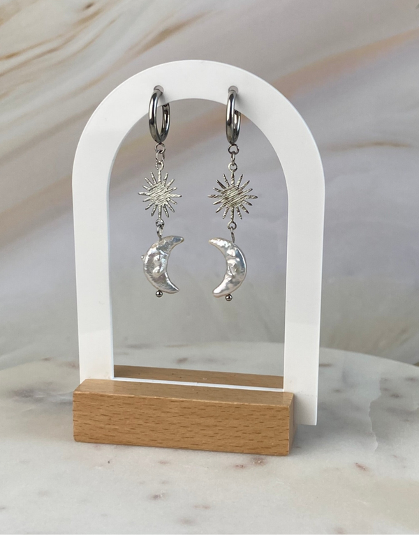 Lunaris Ohrringe Silber