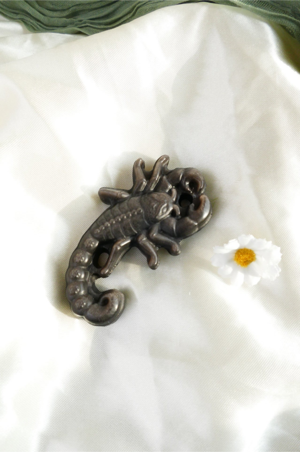 Silberobsidian Skorpion