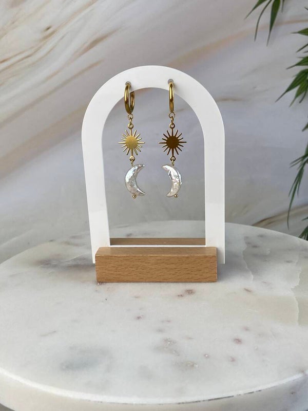Lunaris Ohrringe gold