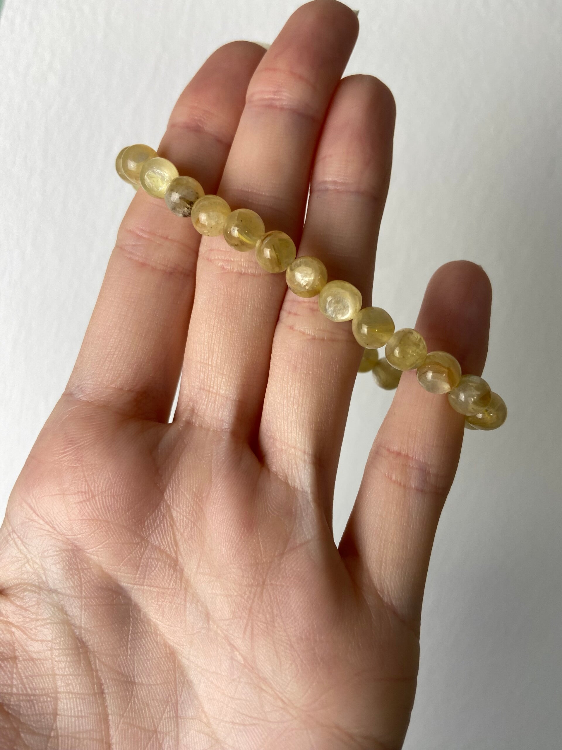 HQ Armband gelber Lepidolith