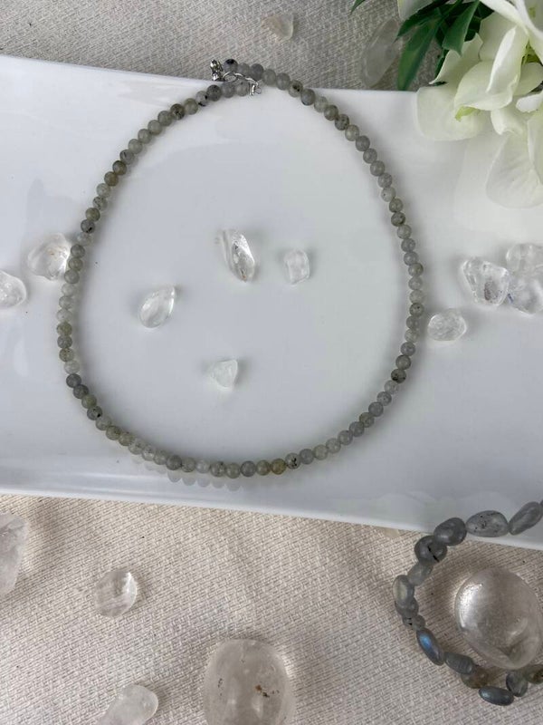 Labradorit Perlenkette