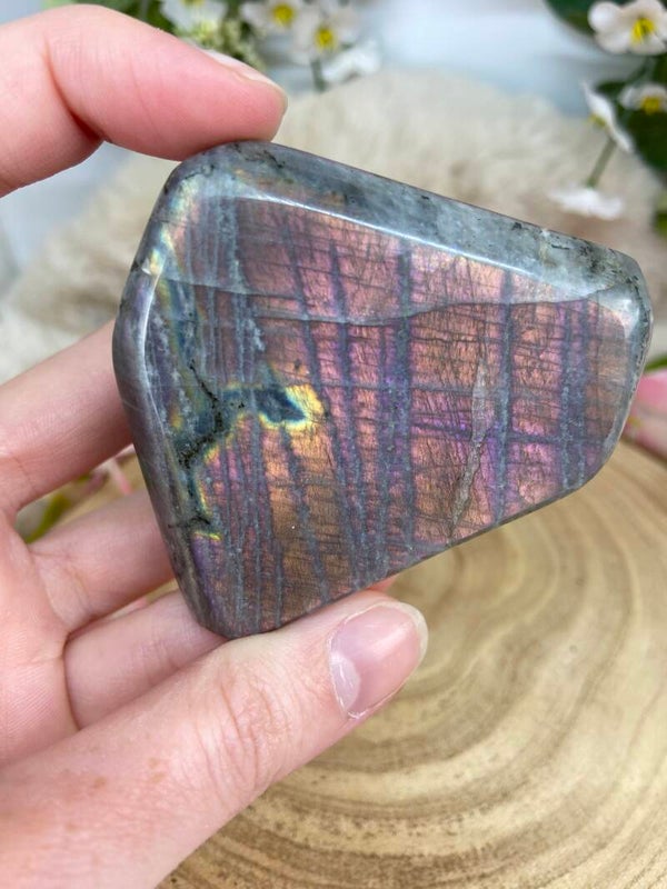 Labradorit Freiform orange