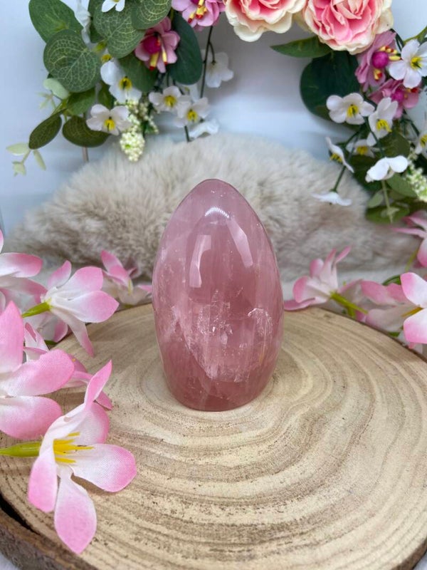 Rosenquarz Freiform S