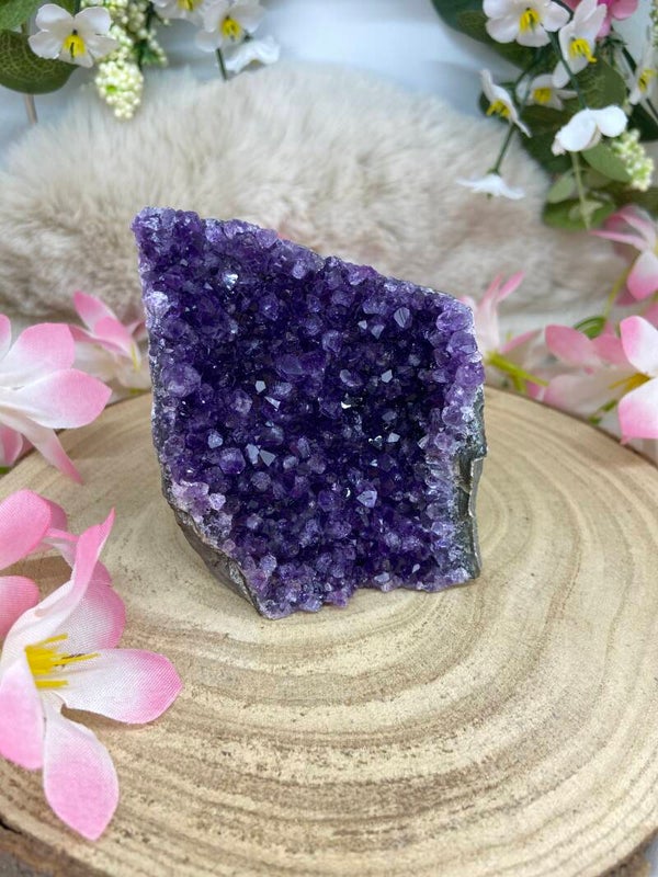 Amethyst Druse mit Standfläche 1