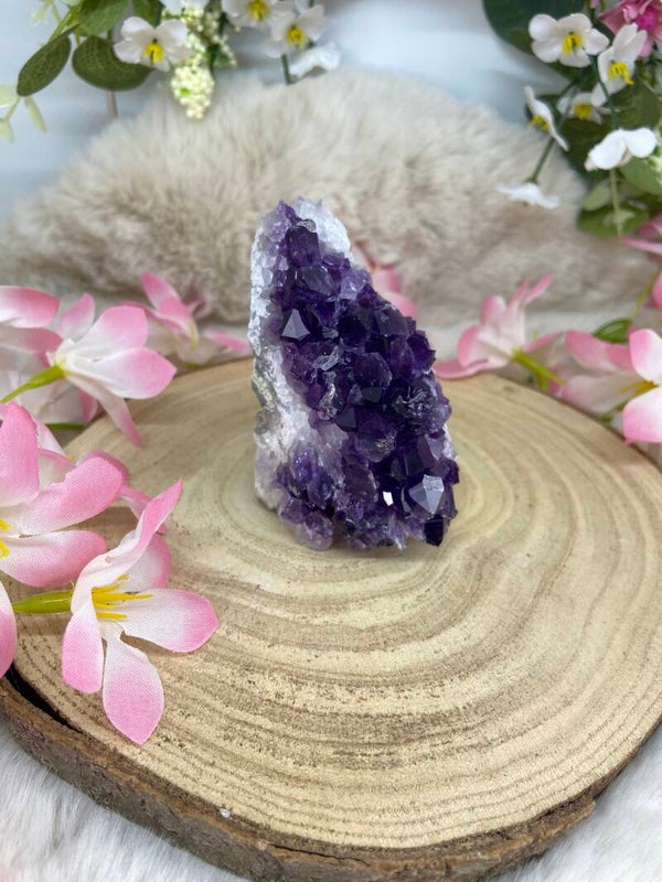 Amethyst Druse mit Standfläche 2