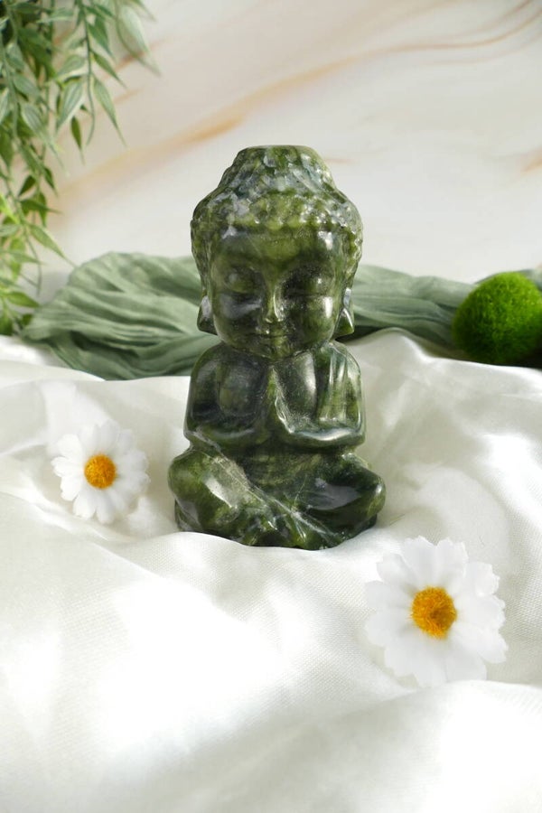 Grüne Jade Buddha