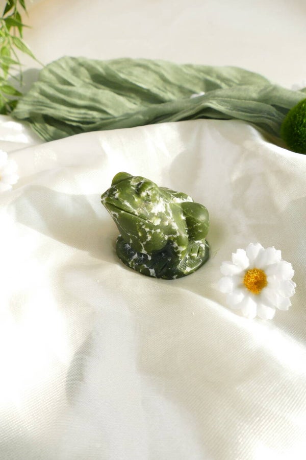 Grüne Jade Frosch