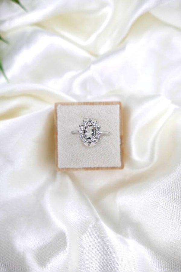 Bergkristall Ring