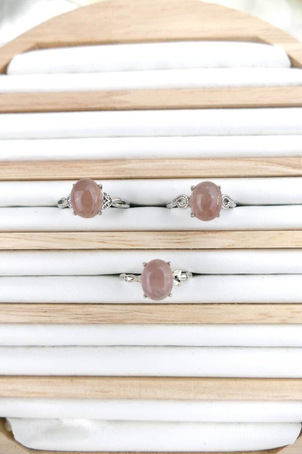 Rosenquarz Ring