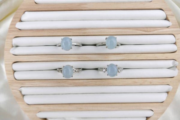 Aquamarin Ringe