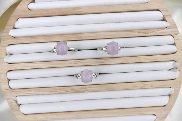Kunzit Ringe