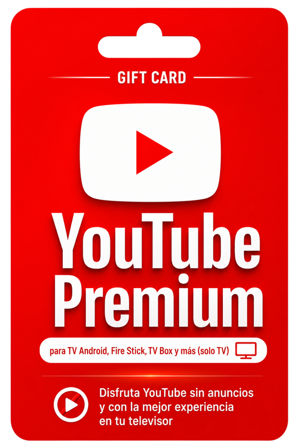 Youtube Premium 12 meses