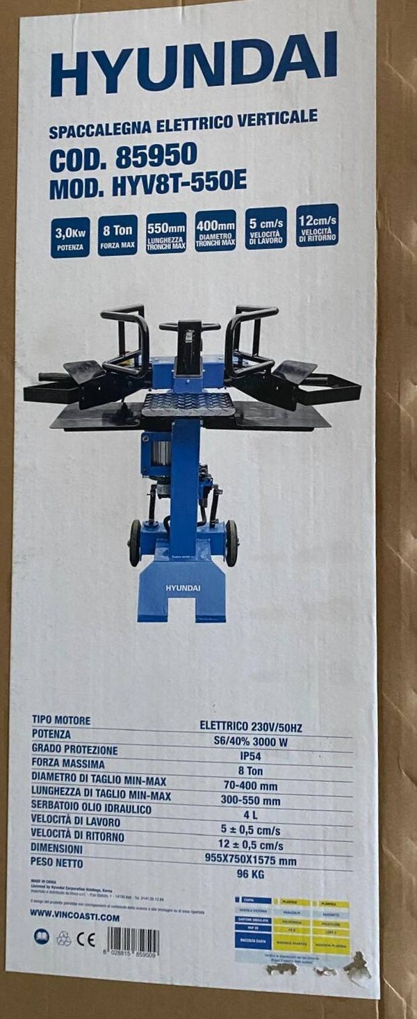 Spaccalegna elettrico HYUNDAI