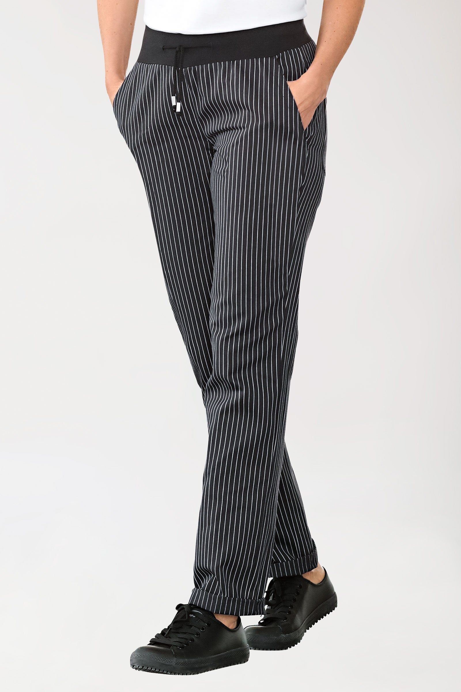 Donna: GASTRO Pantaloni - cintura in maglia