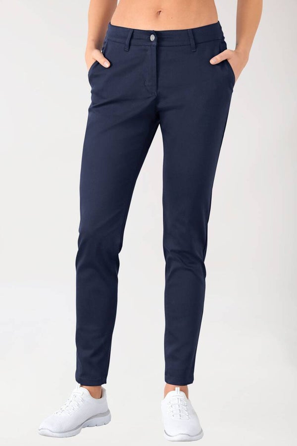 Donna: Pantaloni stretch - stile chino