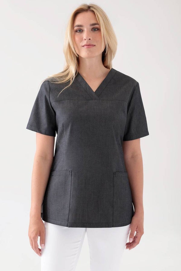 Donna: Tunica stretch - scollo a V - mod. 140454