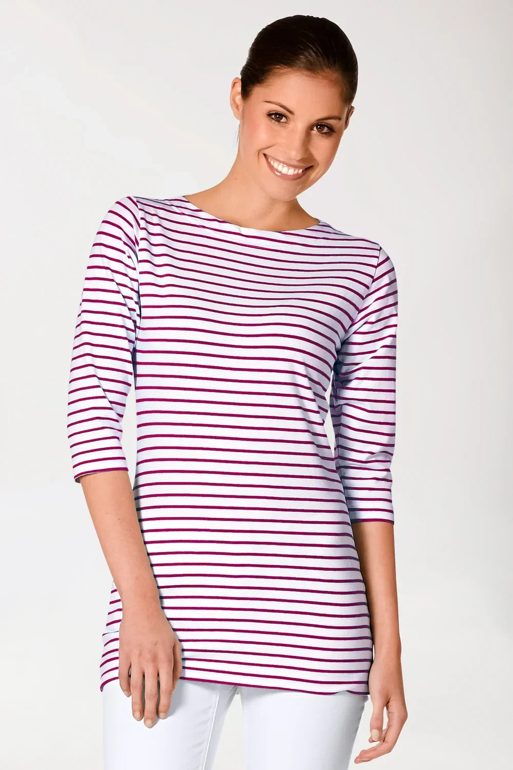Donna: CORE T-shirt lunga - scollo rotondo