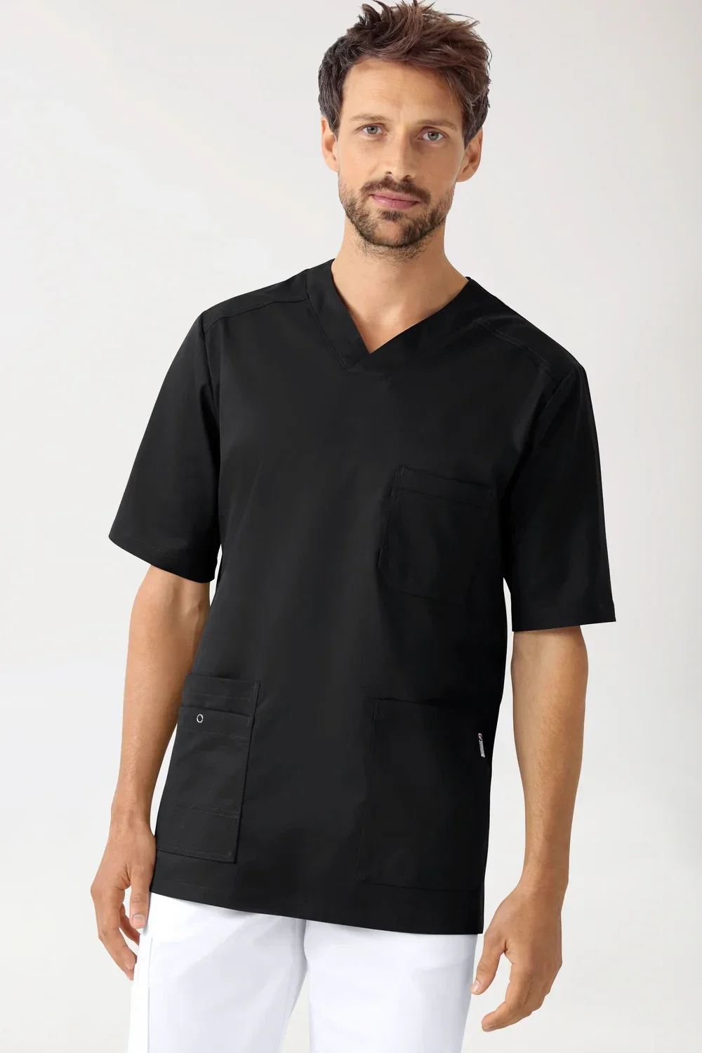Uomo: CLINIC STRETCH Tunica - scollo a V