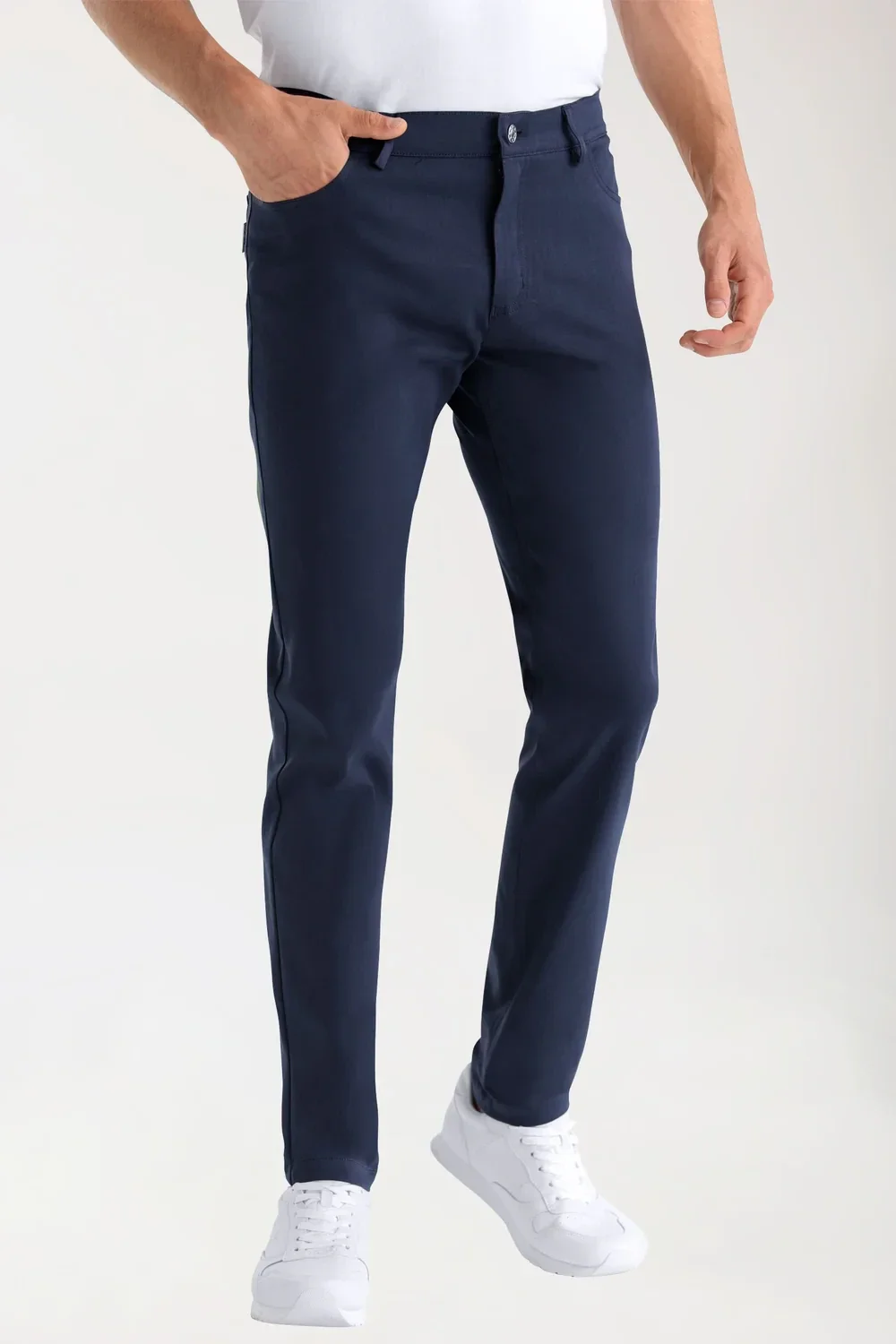 Uomo: COMFY FLEX Pantaloni a 5 tasche - gamba diritta