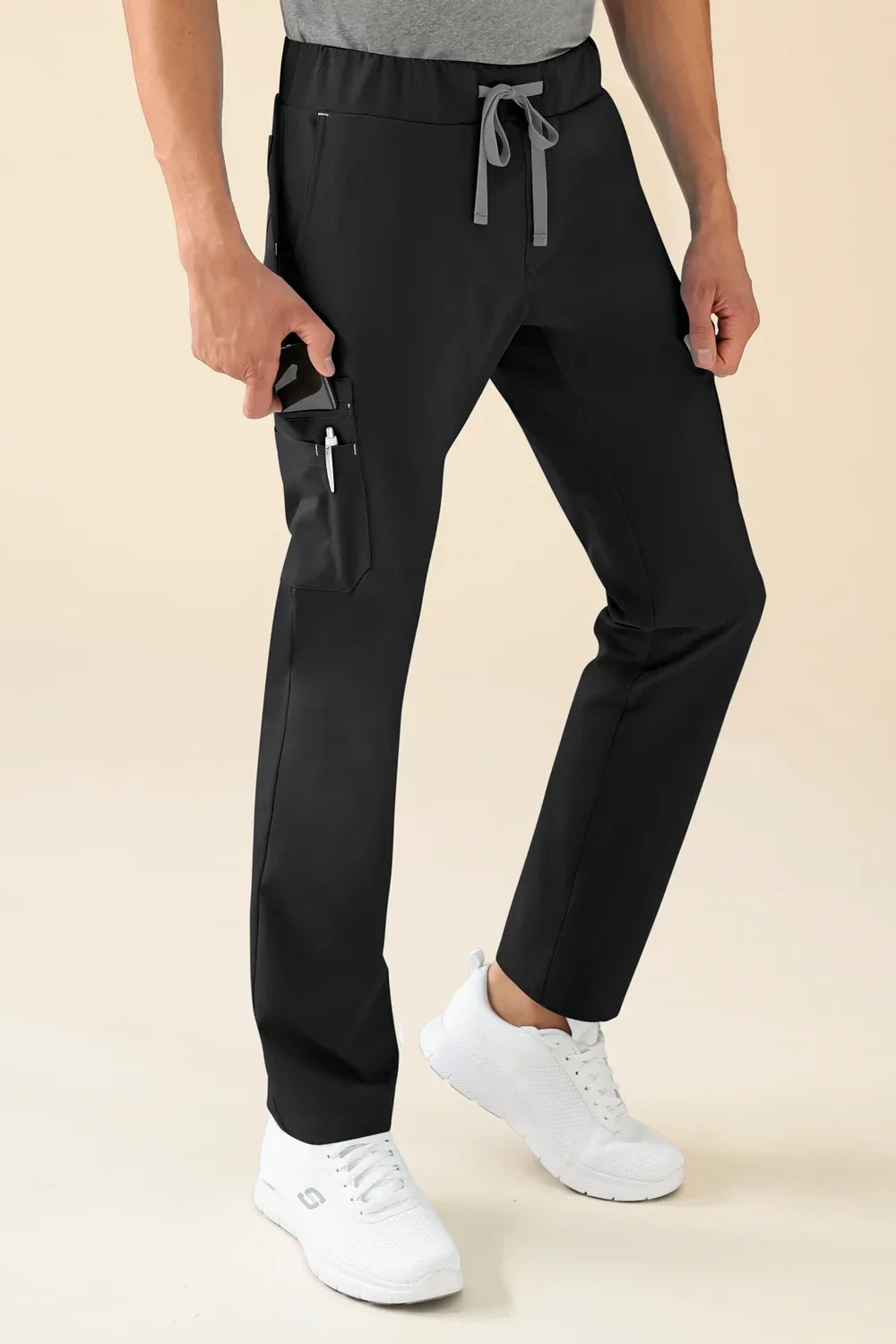 Uomo: KAERE Pantaloni - orlo dritto con tasche sulle gambe