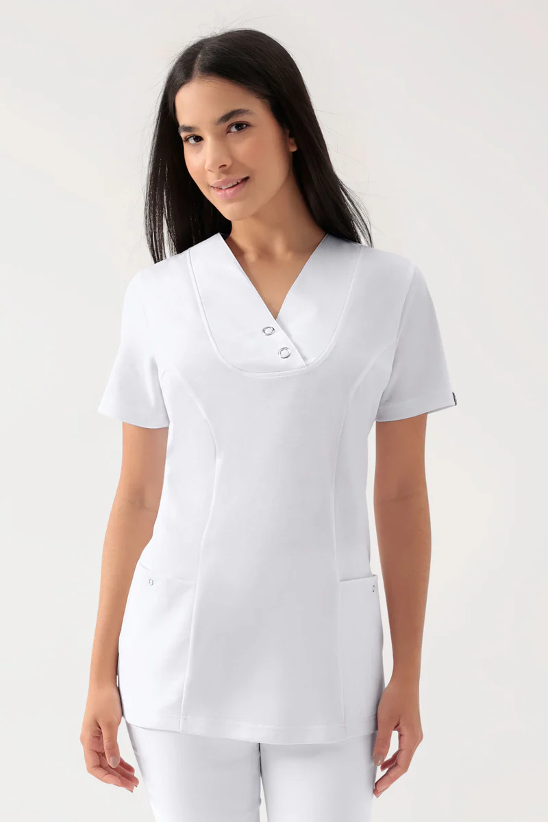 Donna: COMFY FLEX Tunica elasticizzata  - bottoni a pressione