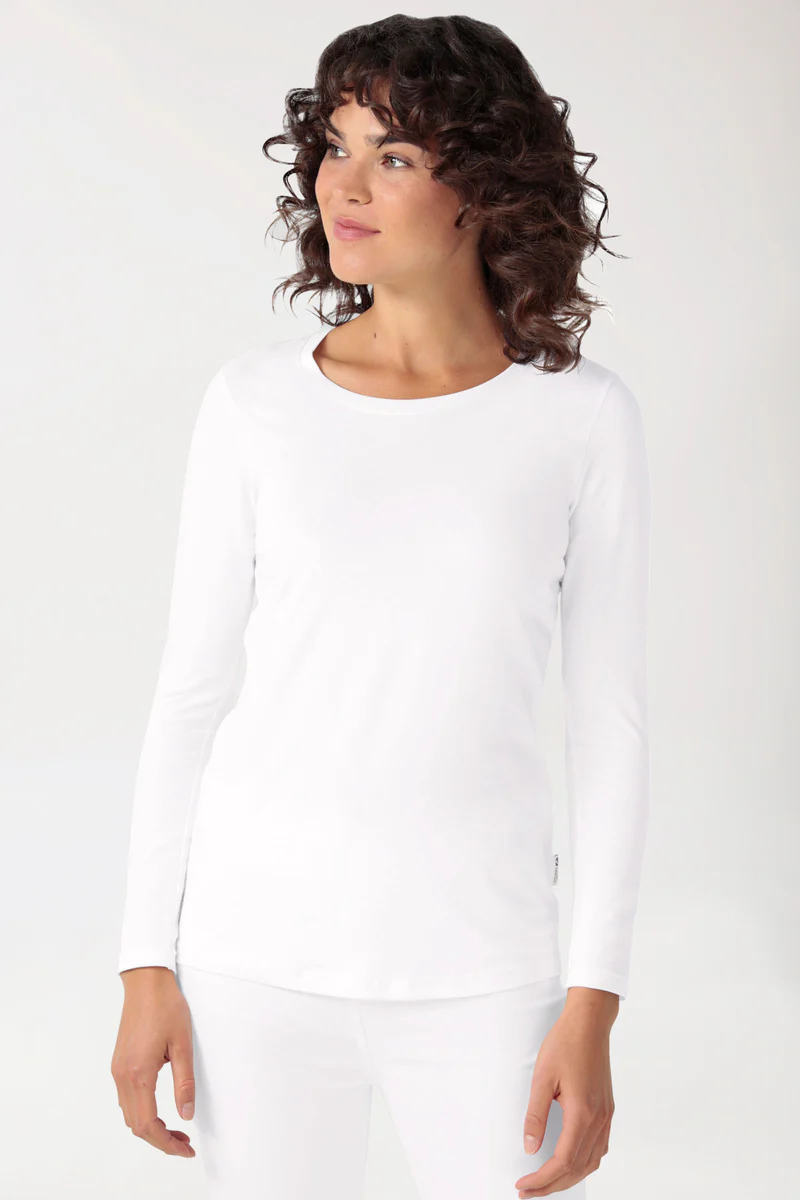 Donna: CORE T-shirt manica lunga - scollo rotondo