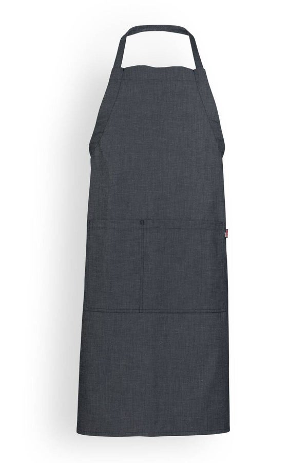 Unisex: Grembiule con pettorina - lavaggio industriale