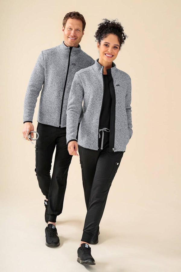 Unisex: KAERE Giacca in pile - con cerniera