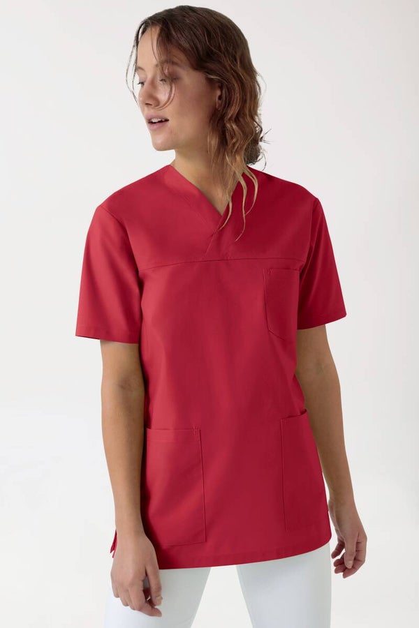 Unisex: Tunica - scollo a V - mod. 134056