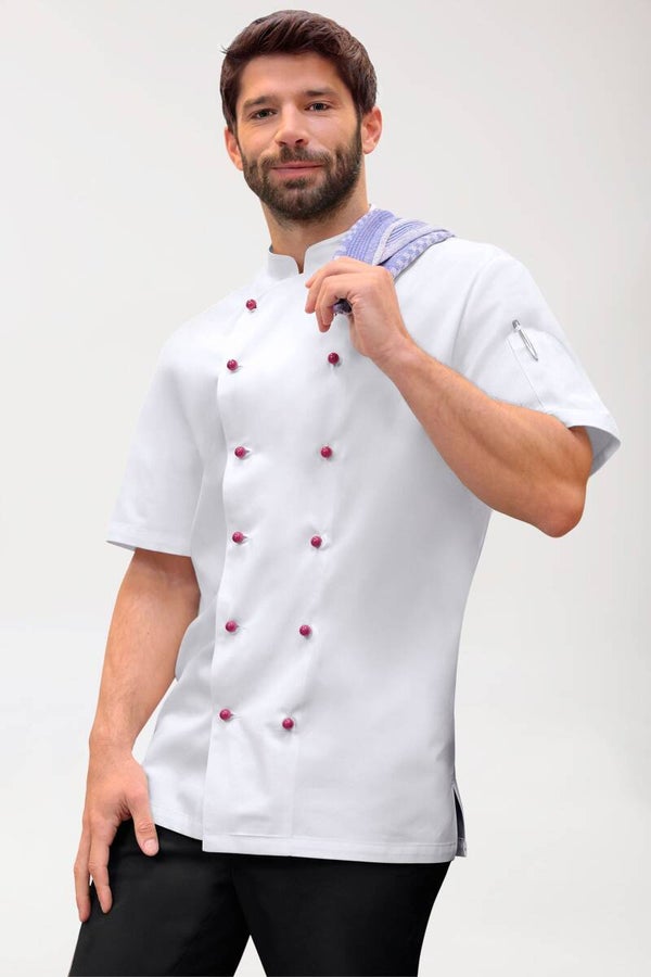 Uomo: GASTRO Giacca da cuoco - maniche corte - mod. 140106