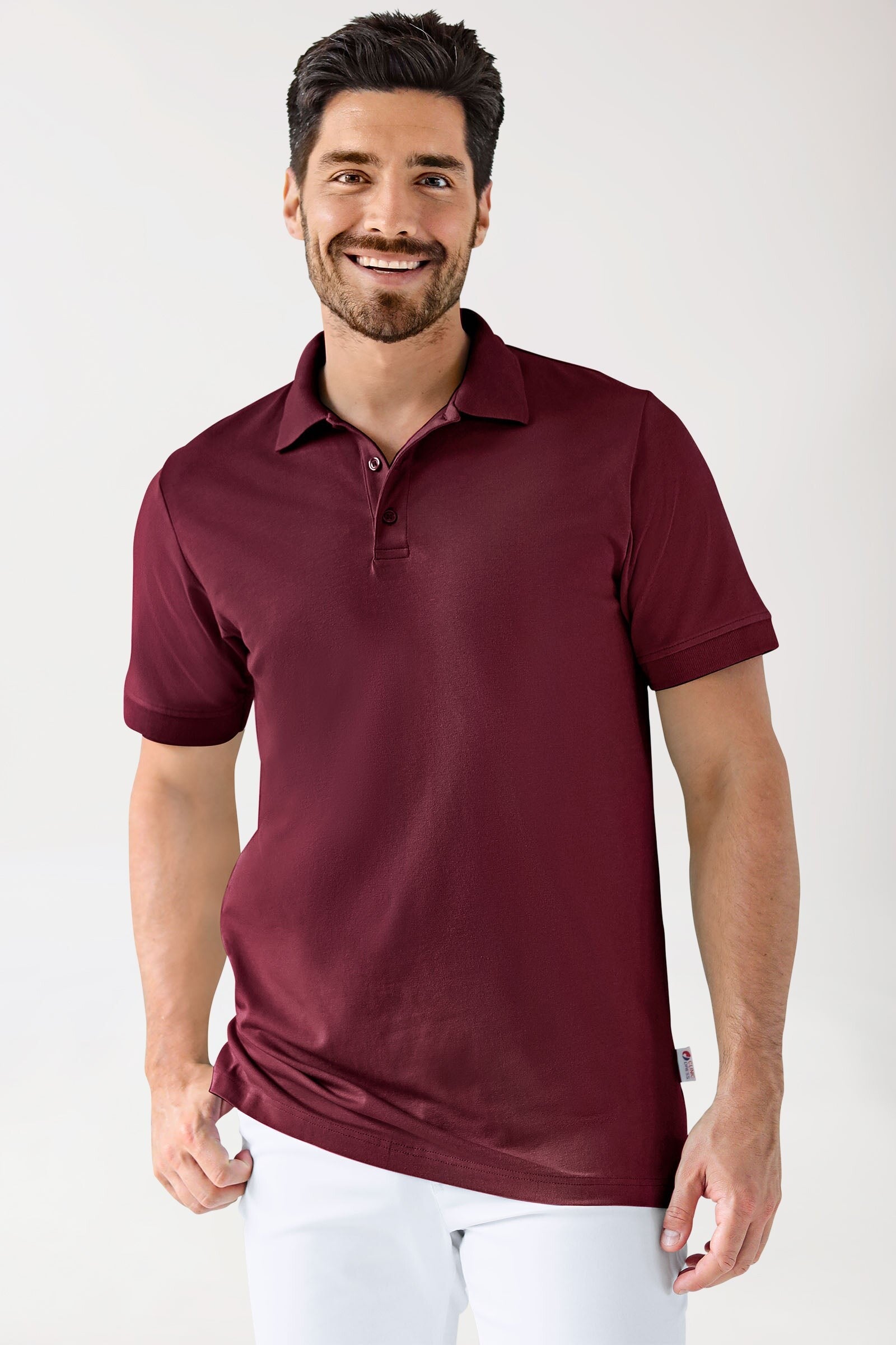 Uomo: Polo stretch - abbottonatura
