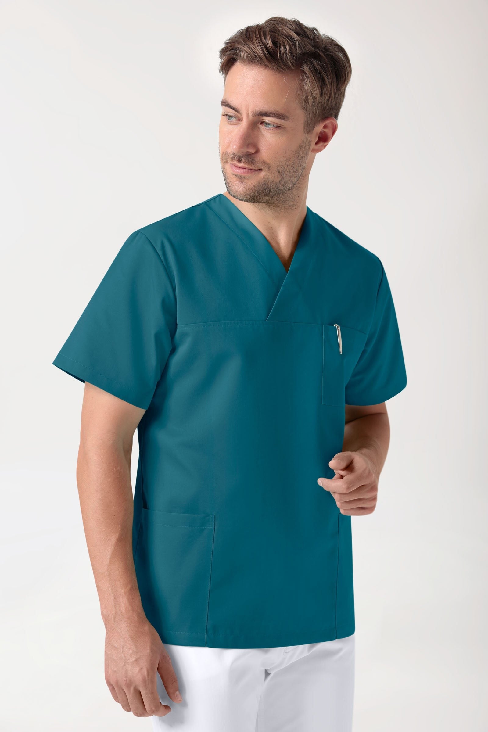 Uomo: Tunica stretch - scollo a V