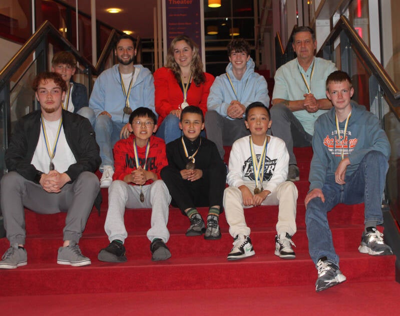 Sportmedaille uitreiking Haarlemmermeer 2024 Team De Jong Sports