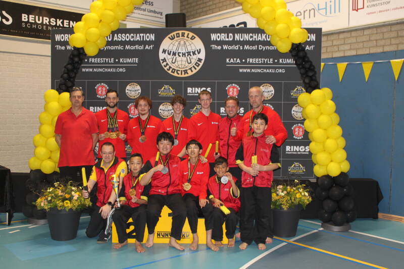 EK Nunchaku 2026 team De Jong Sports