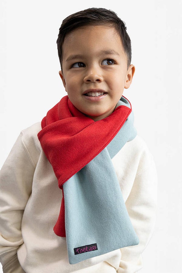 Vlakdoek - lange sjaal met kleurvlakken voor kids 2-4 jaar: Kies je kleuren