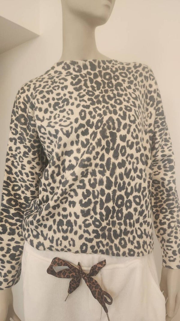 Léopard gris beige