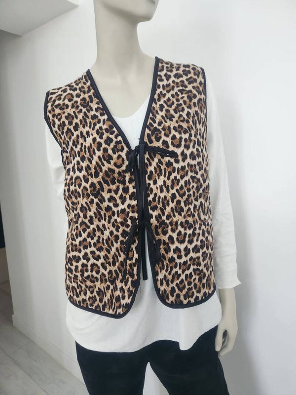 Gilet Léopard
