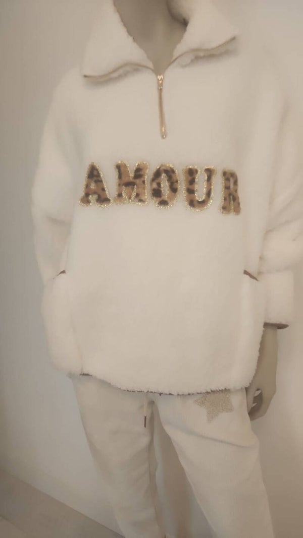 Pull moumoute amour