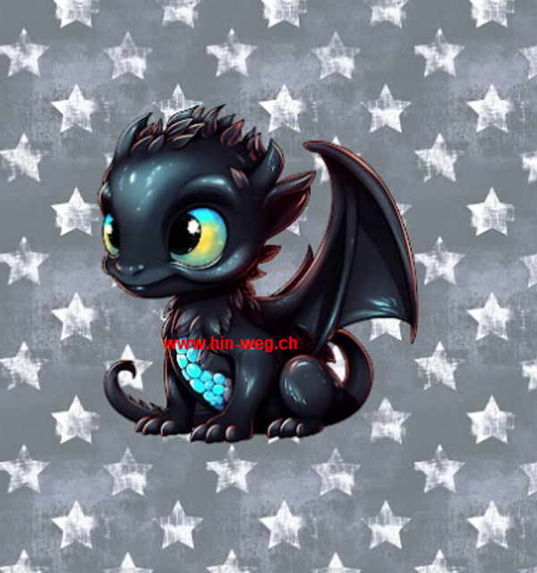 018 Drache grau PANEL MIT KOMBI